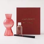 هومز موزع عطور زجاجي 100مل مع الأعواد والزيت العطري برائحة الرمان image number 0
