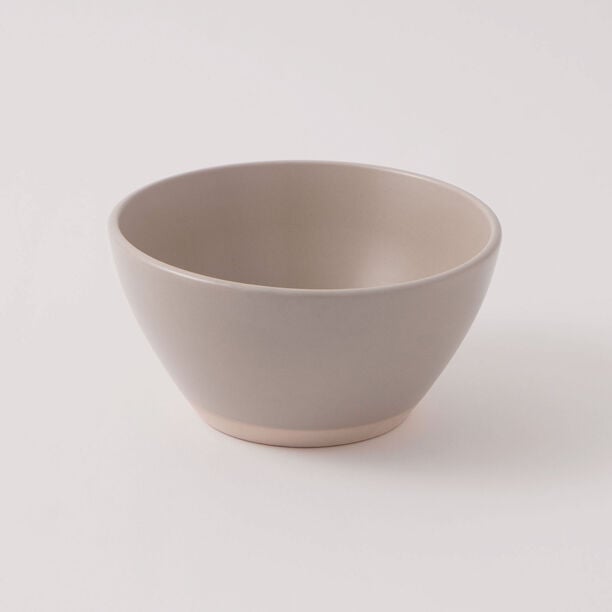La Mesa 4pcs porcelain bowl set, beige 18*18*9 cm image number 1