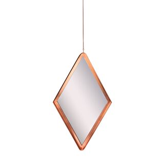 Iron Wall Mirror Special Shape Copper 
