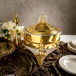 La Mesa Chaffing Dish With Side Hanger 5L Gold Colour image number 0