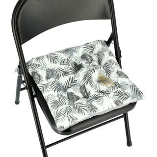 Alberto Kitchen Chair Pad L: 40 * W: 40 Cm Leaf Design