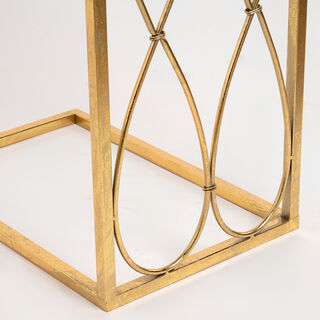 Side Table Metal Gold