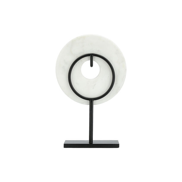 Home Accent Marble And Metal 12*6*23 cm image number 2