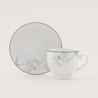 بنتولا طقم أكواب شاي إنجليزي خزف صيني 12 قطعة