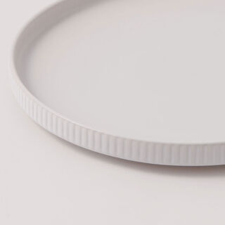 La Mesa 4pcs porcelain dinner plate set, white 27*27*2.5 cm