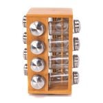 Spice Jars Set 16 Pieces With Bamboo Rack  image number 1