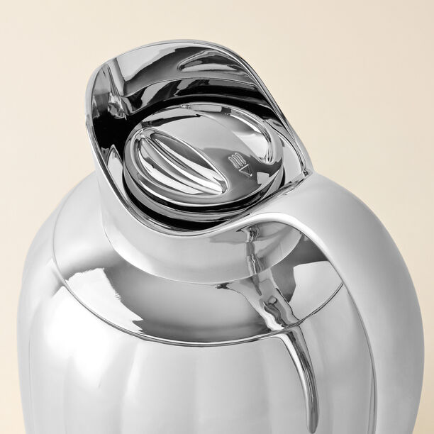 Dallaty pumpk steel vacuum flask chrome 1L image number 1