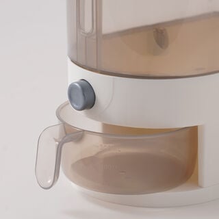 Alberto plastic rice dispenser, white 11kg