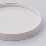 La Mesa Porcelain Serving Plate with Glass Lid 25*25*3 cm image number 6