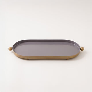 Dallaty steel tray, gold 43*15*3cm