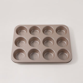 Alberto Muffin Pan Carbon Steel 12 Cups