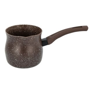 Alberto Granitic Coffee Pot W/Handle Brown Color