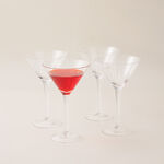 La Mesa 4 pcs elegant stem glass 11.4*11.4*18.2 cm image number 1