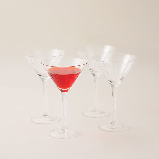 La Mesa 4 pcs elegant stem glass 11.4*11.4*18.2 cm image number 1