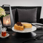 Abundance Tier Cake Stand Black Printed Base image number 0