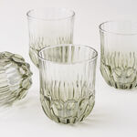 La Mesa Glass Tumbler Set 4Pcs 310Ml, Green image number 0
