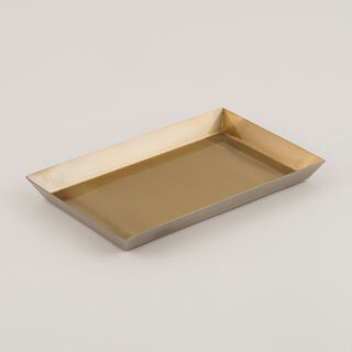 صينية هومز ستانلس ستيل ذهبي فاتح 20 سم