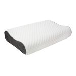 Cottage Contour Memory Foam Pillow With Cooling Jacquard image number 0