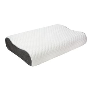 Cottage Contour Memory Foam Pillow With Cooling Jacquard