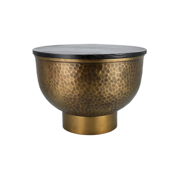 Metal Coffee Table Top Wood Dia 62*Ht: 37 image number 1