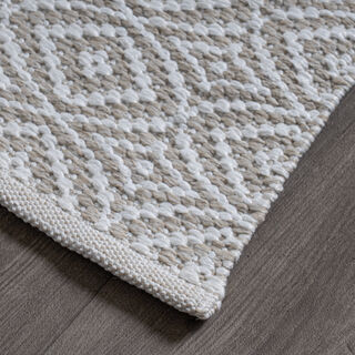 Cottage hand woven polypropylene rug 190*290cm