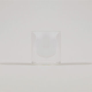 Dallaty 12 pcs double wall glass arabic coffee set, white