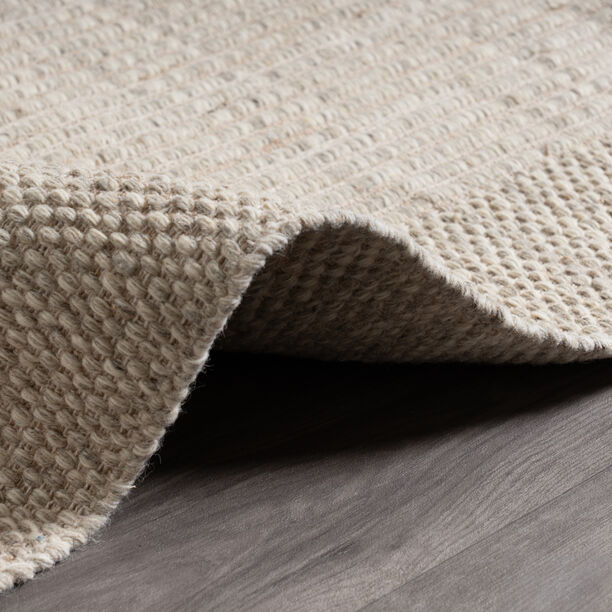 Hand woven rug size 230*160 cm beige image number 3