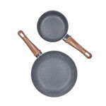 Alberto grey frypan and saucepan set image number 1