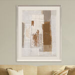 Homez abstract hand painting on canvas in frame 114*144cm image number 1