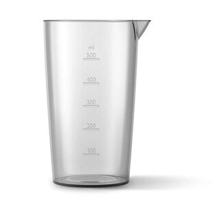 Philips Promix Handblender, 650W, With Metal Bar, 0.5L, With Compact Chopper, Beaker, White, 3 Pin.