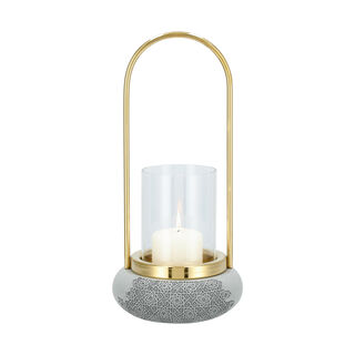 Sarab Ceramic Candle Holder 18.5*18.5*36 Cm