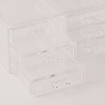 هومز منظم مكياج بلاستيك 23.8*15.3*10.8 سم image number 2