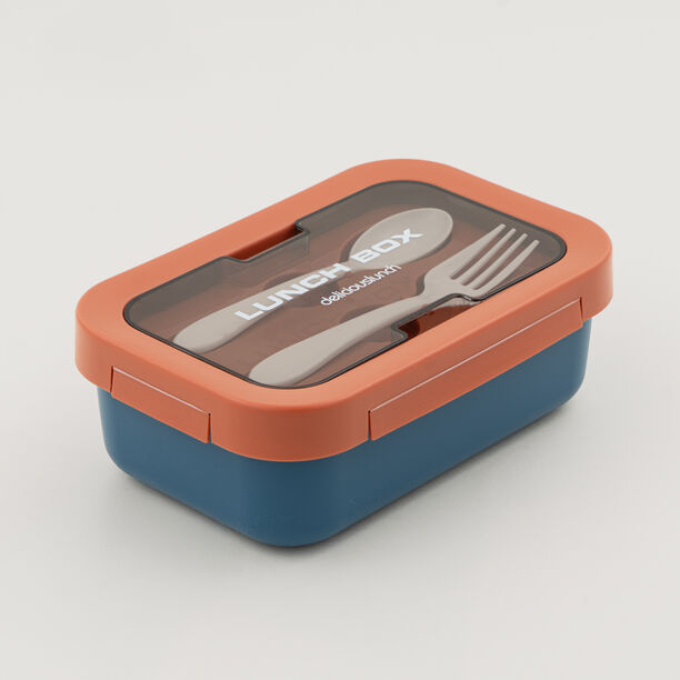 Pentola stainless steel single layer lunch box 800ml image number 0