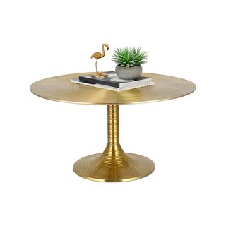 COFFEE TABLE METAL GOLD