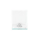 Fitted Sheet + 2 Piece Pillow cover 200*200+35 cm White 100% Cotton image number 0