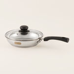 Pentola stainless steel frypan with lid, silver 22cm image number 0