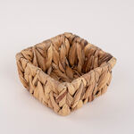 Porcelain Square Dish With Rattan Basket image number 2