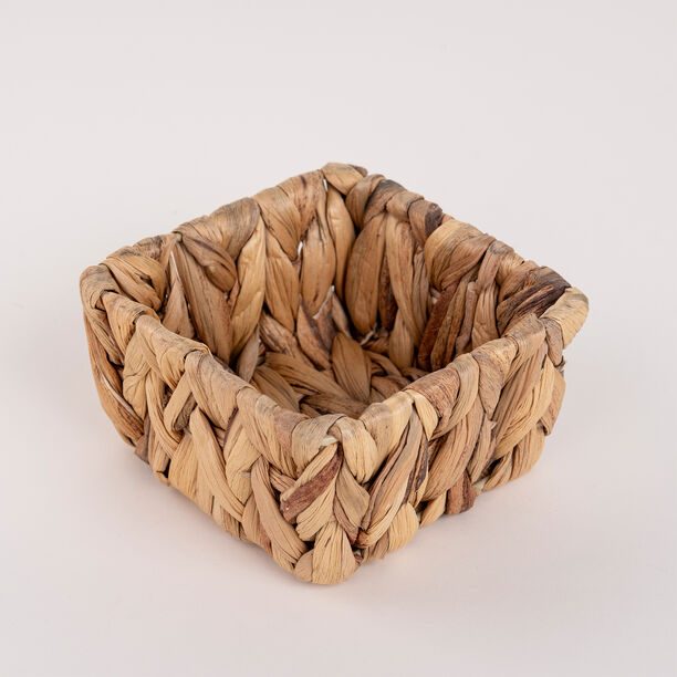 Porcelain Square Dish With Rattan Basket image number 2