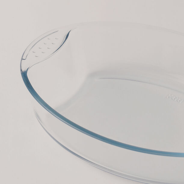 Alberto Borosilicate Glass Oval Baking Dish 2L image number 1