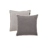 Cottage Linen Cotton Cushion 50 * 50 cm Dark & Light Grey image number 1