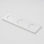 Pearl Collection Dallaty Nut Bowl Base Aluminum, Silver, 33.5*11.5*1cm image number 0