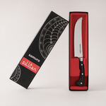 Samura damascus steel sultan chef's knife 7'',164mm in black image number 3