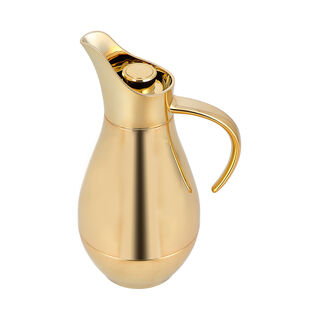Dallaty greek steel gold vacuum flask 1L