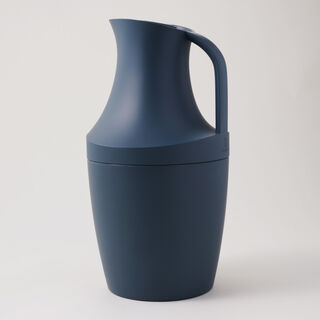 Dallaty steel vacuum flask 1L, blue