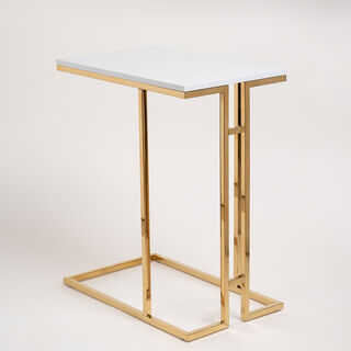 طاولة جانبية من الرخام