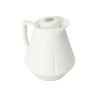 Dallaty plastic vacuum flask white 1L