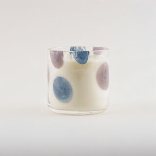 شمعة معطرة في وعاء زجاجي برائحة اللافندر والزعتر 360 جرام