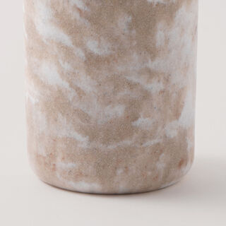 هومز كوب إكسسوار حمام مجموعة دانز 7.8*7.8*10.2سم، بيج