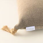 Cottage Jute Cotton Cushion 30*50Cm, Brown image number 2