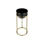 Planter Black On Gold Stand image number 2